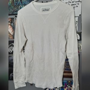 Urban Pipeline white thermal long sleeve tee shirt